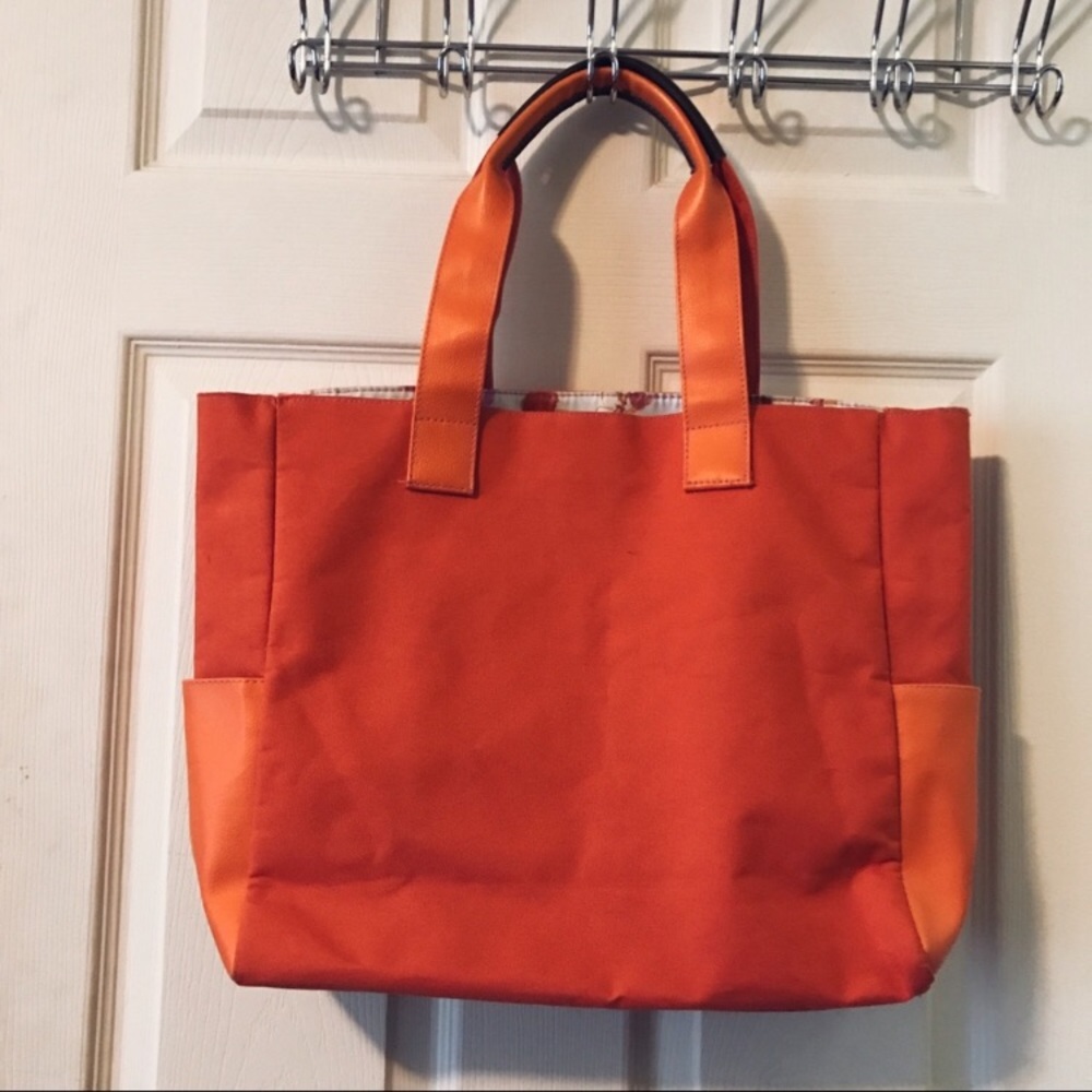 Lancôme orange bag